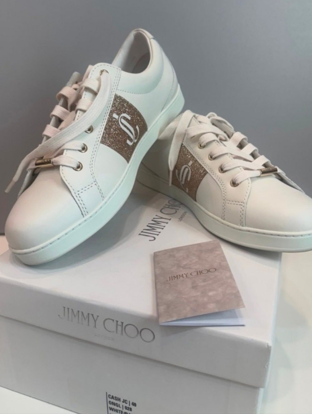 JIMMY CHOO SNEAKERS BNIB/ Leather